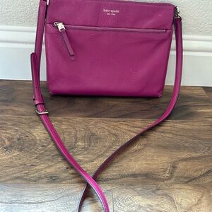 Kate Spade Leather Pink Crossbody Bag